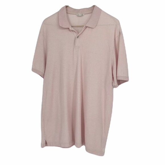 Calvin Klein men’s pastel pink polo tshirt  medium - Picture 1 of 10